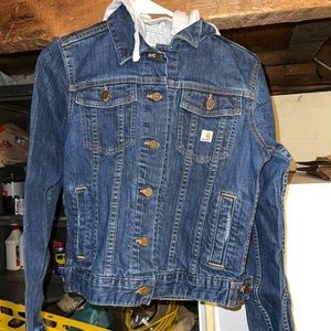 Carhartt Hooded Jean Jacket